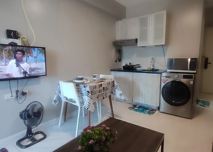 Bp1637 Facing Pool With Balcony Near Moa Bp1637 Apartamento