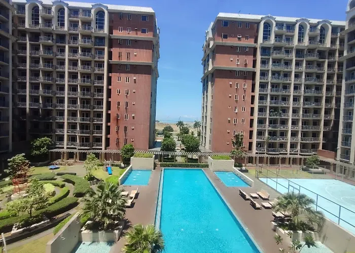 Bp1637 Facing Pool With Balcony Near Moa Bp1637 Apartamento Manila